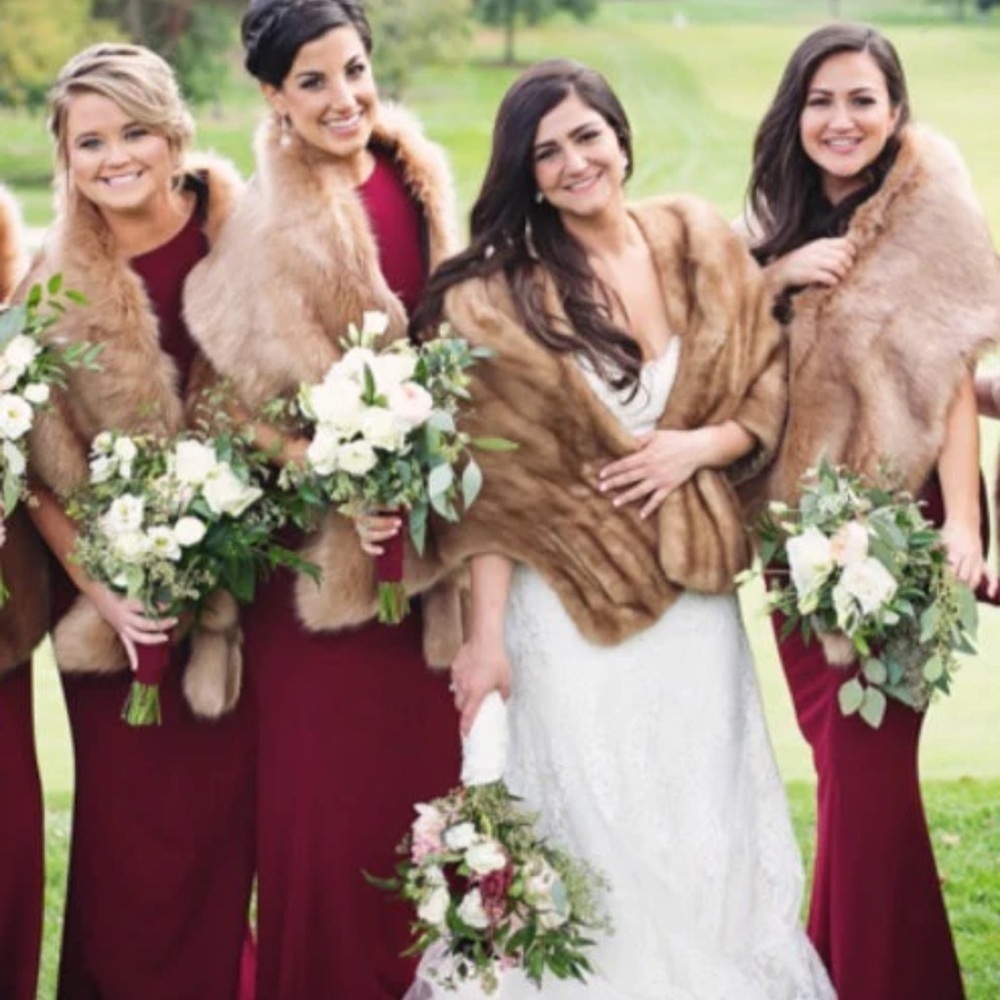 The Hecht Co. Furs  shawl wrap